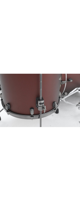 Tama MAF1614U-FBM Starclassic Maple Lacquer Floor Tom 16 - Flat Burgundy Metallic