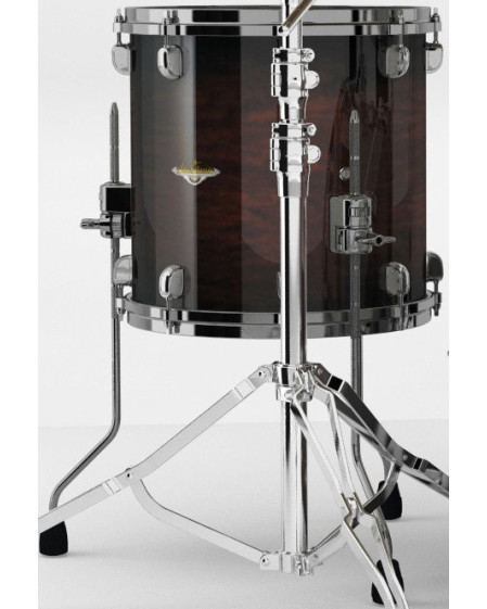 Tama MAF1616BN-DMB Starclassic Maple Lacquer Floor Tom 16 - Dark Mocha Burst