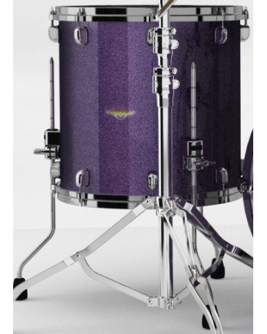 Tama MAF1616BN-DPP Starclassic Maple Lacquer Floor Tom 16 - Deeper Purple