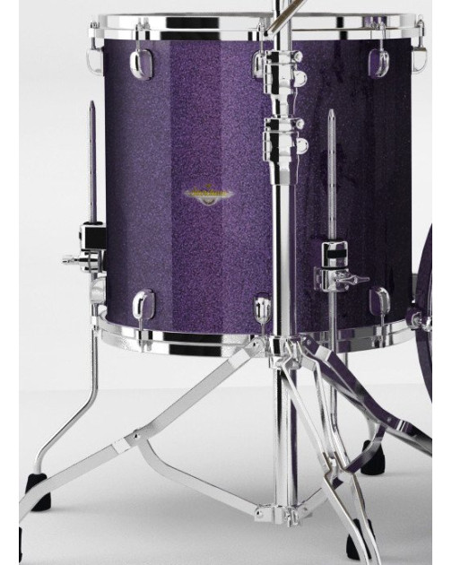 Tama MAF1816-DPP Starclassic Maple Lacquer Floor Tom 18 - Deeper Purple