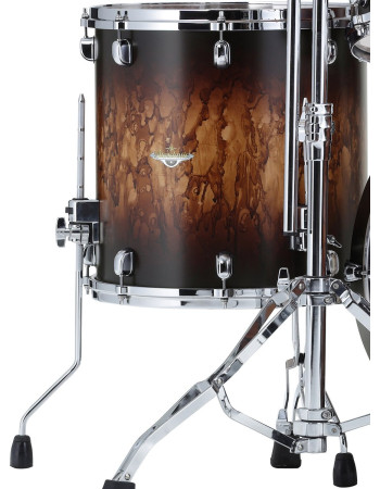 Tama MAF1816-MBB Starclassic Maple Lacquer Floor Tom 18 - Molten Satin Brown Burst