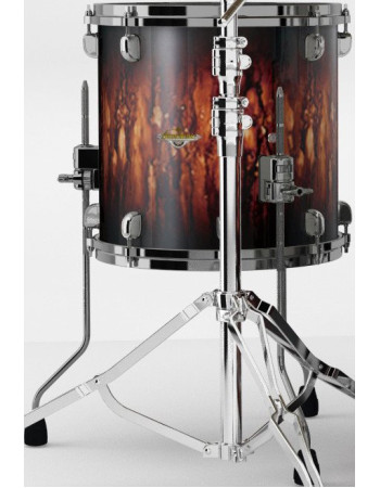 Tama MAF1816BN-MBB Starclassic Maple Lacquer Floor Tom 18 - Molten Satin Brown Burst