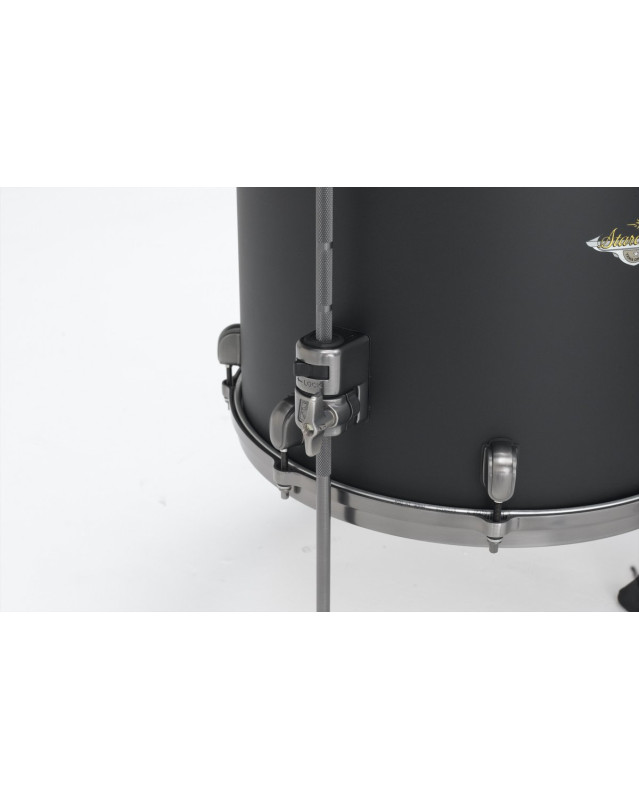 Tama MAF1816U-FBK Starclassic Maple Lacquer Floor Tom 18 - Flat Black