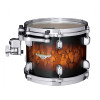 Tama MAT0806-MBB Starclassic Maple Lacquer Rack Tom 8 - Molten Satin Brown Burst