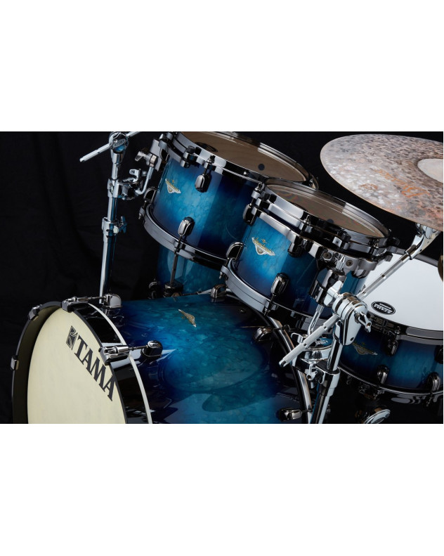 Tama MAT0806U-MEB Starclassic Maple Lacquer Rack Tom 8 - Molten Electric Blue Burst