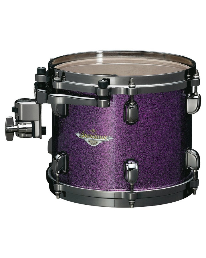 Tama MAT0807BN-DPP Starclassic Maple Lacquer Rack Tom 8'' x 7'' - Deeper Purple/Black Nickel HW