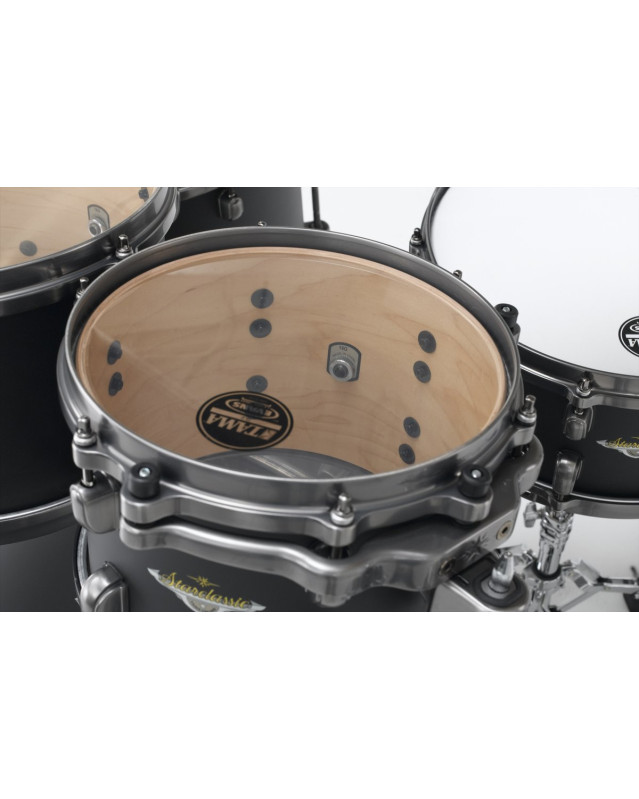 Tama MAT0807U-FBK Starclassic Maple Lacquer Rack Tom 8 - Flat Black