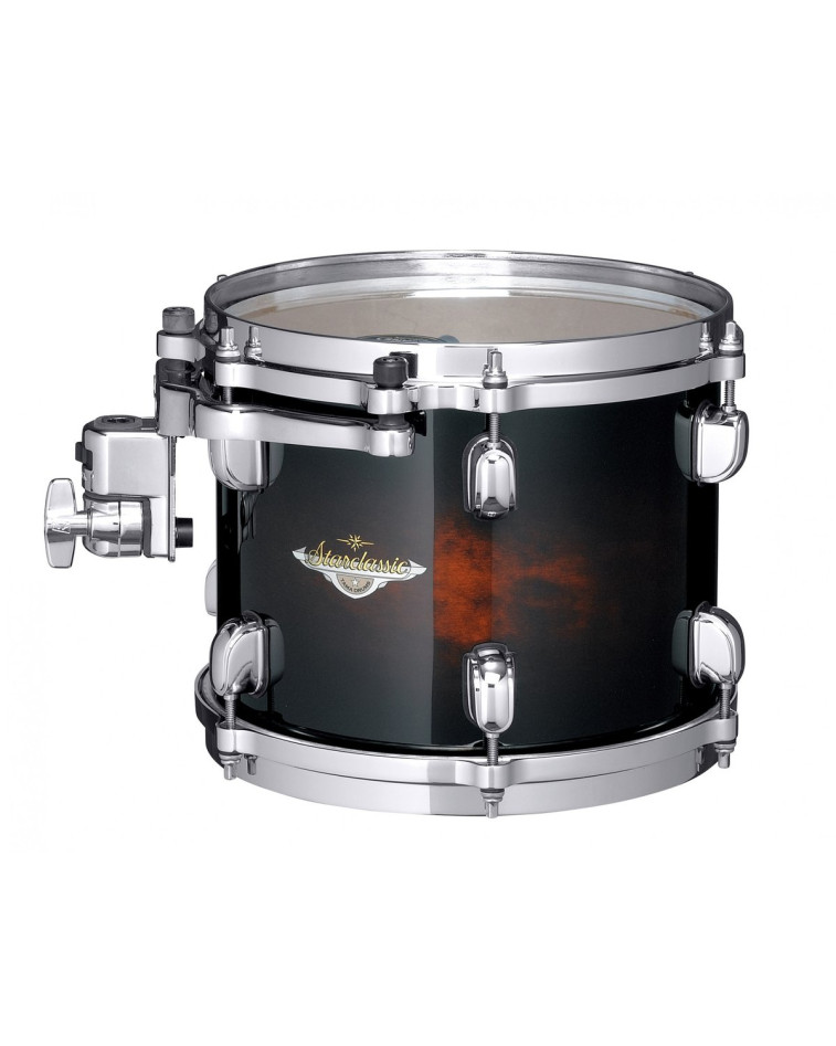 Tama MAT1007-DMB Starclassic Maple Lacquer Rack Tom 10 - Dark Mocha Burst