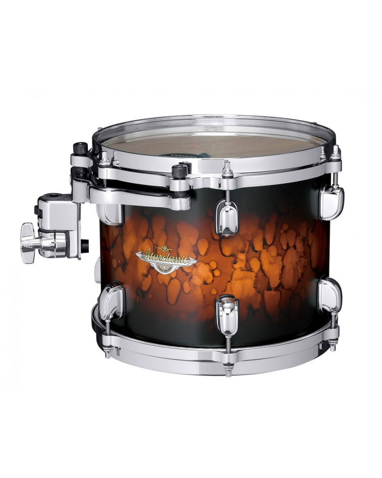 Tama MAT1007-MBB Starclassic Maple Lacquer Rack Tom 10 - Molten Satin Brown Burst