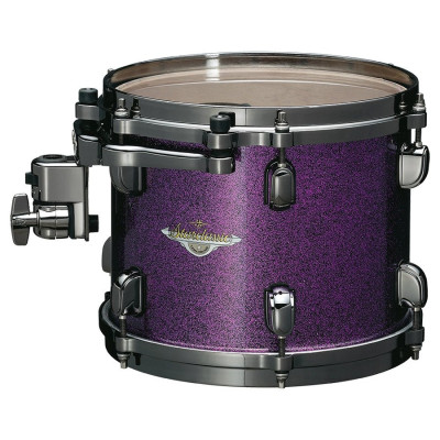 Tama MAT1008BN-DPP Starclassic Maple Lacquer Rack Tom 10'' x 8'' - Deeper Purple/Black Nickel HW