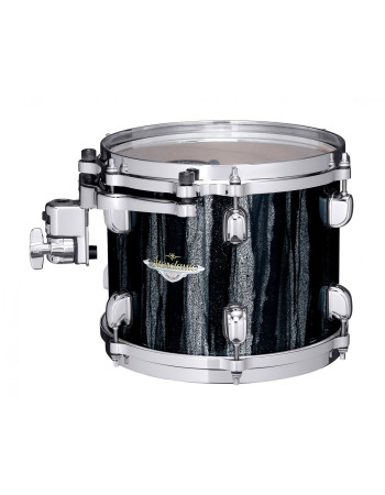 Tama MAT1065-BCS Starclassic Maple Lacquer Rack Tom 10 - Black Clouds & Silver Linings