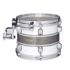 Tama MAT1207-SSR Starclassic Maple Lacquer Rack Tom 12 - Silver Snow Racing Stripe