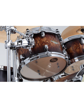 Tama MAT1209-MBB Starclassic Maple Lacquer Rack Tom 12 - Molten Satin Brown Burst