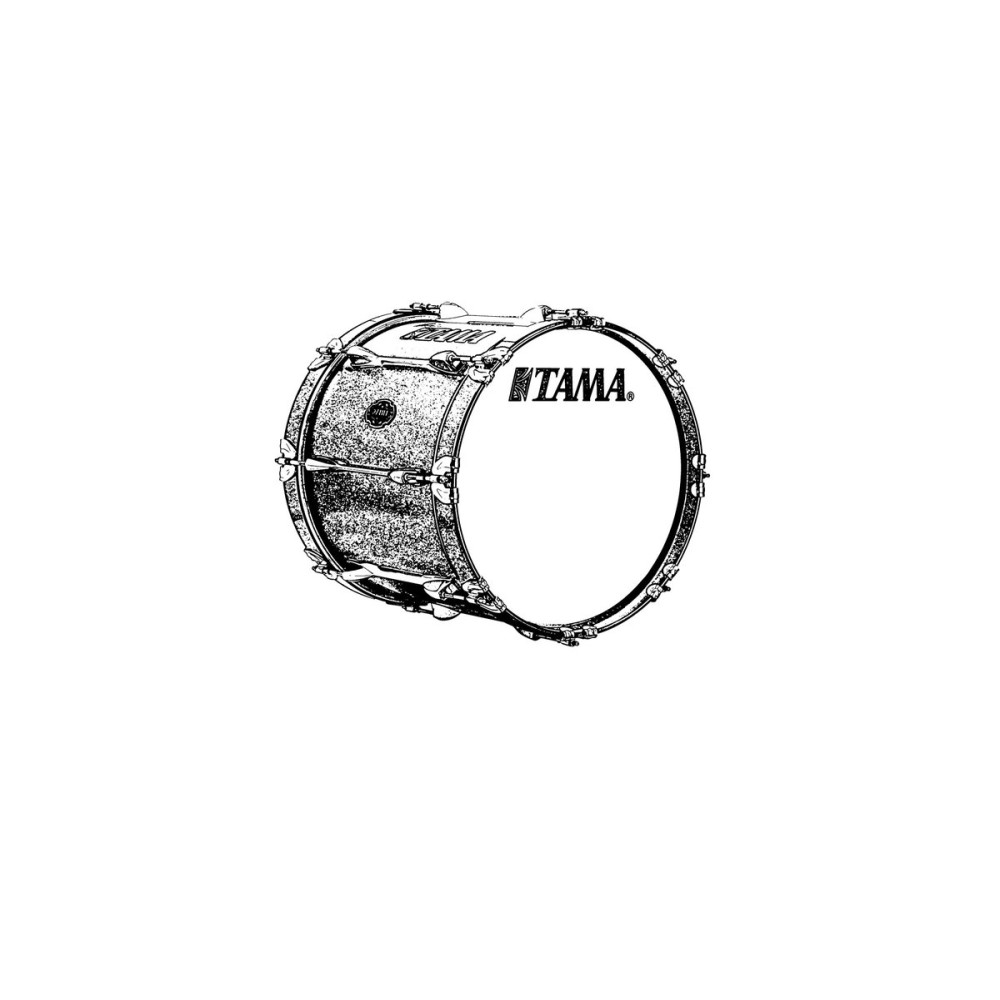 Tama MB1814L-DPP Fieldstar Premium Marching Bass Drum 18