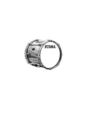 Tama MB2014L-SPB Fieldstar Premium Marching Bass Drum 20