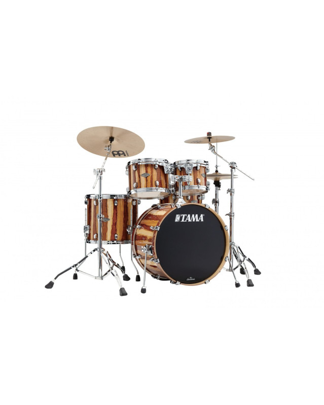 Tama MBS42S-CAR Starclassic Performer Shell Kit 4 pcs - Caramel Aurora/Chrome HW