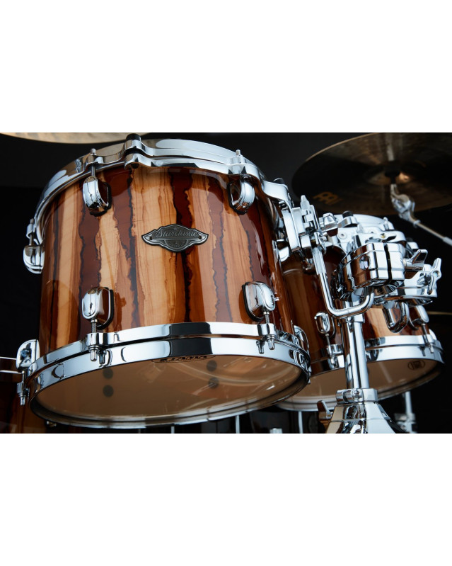 Tama MBS42S-CAR Starclassic Performer Shell Kit 4 pcs - Caramel Aurora/Chrome HW