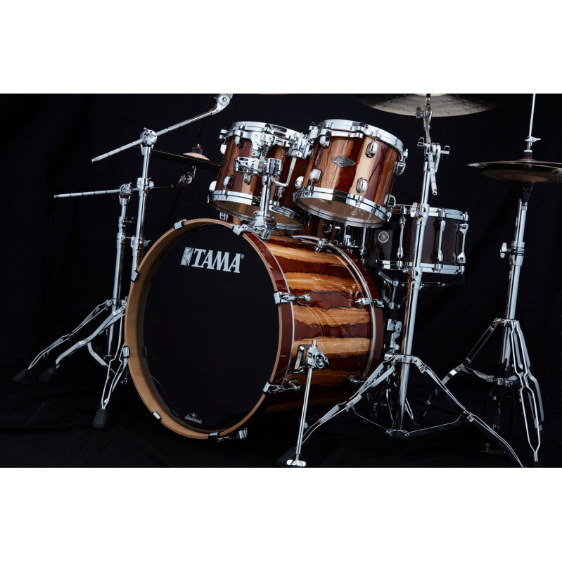 Tama MBS42S-CAR Starclassic Performer Shell Kit 4 pcs - Caramel Aurora/Chrome HW