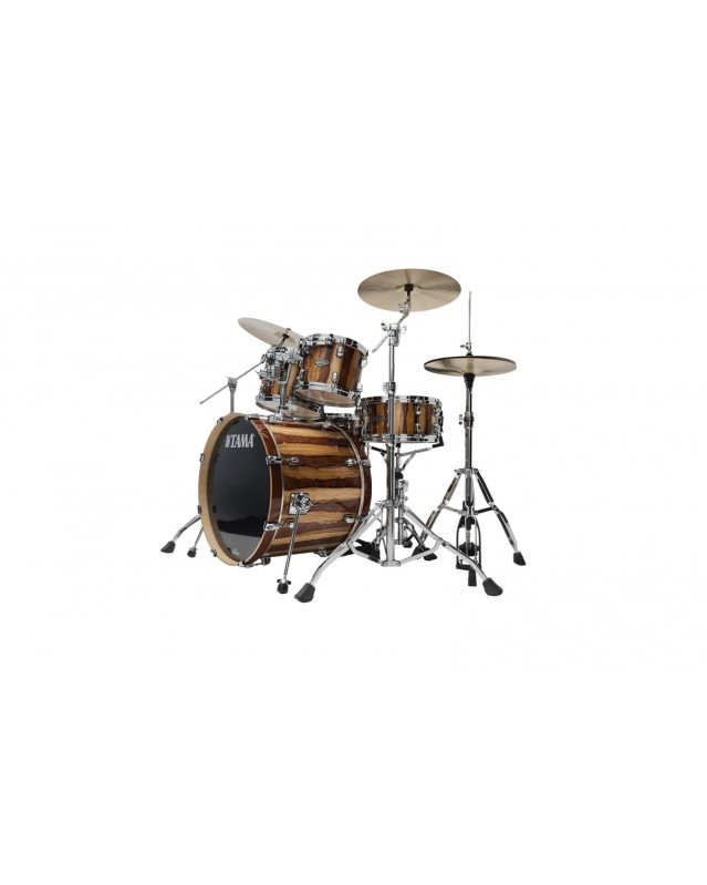 Tama MBS42S-CAR Starclassic Performer Shell Kit 4 pcs - Caramel Aurora/Chrome HW