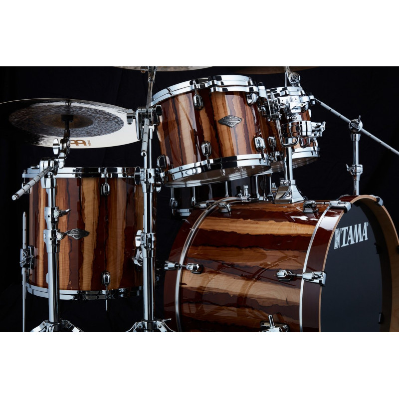 Tama MBS42S-CAR Starclassic Performer Shell Kit 4 pcs - Caramel Aurora/Chrome HW