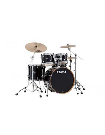 Tama MBS42S-PBK Starclassic Performer Shell Kit 4 pcs - Piano Black/Chrome HW