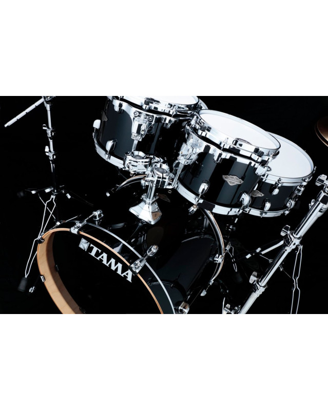 Tama MBS42S-PBK Starclassic Performer Shell Kit 4 pcs - Piano Black/Chrome HW