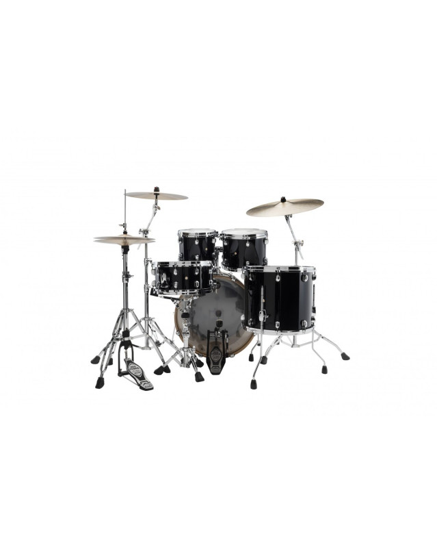 Tama MBS42S-PBK Starclassic Performer Shell Kit 4 pcs - Piano Black/Chrome HW