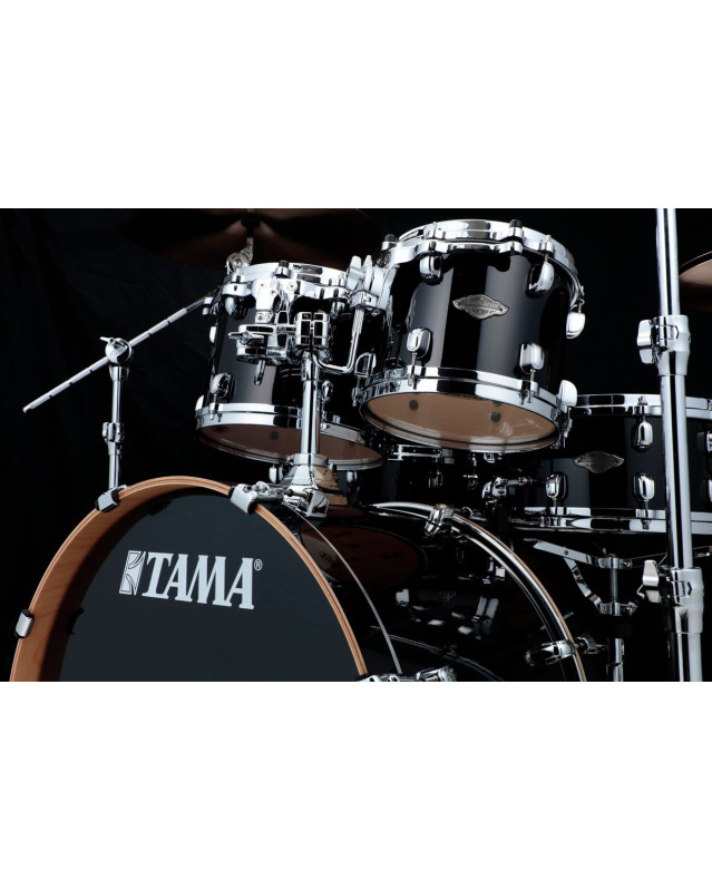 Tama MBS42S-PBK Starclassic Performer Shell Kit 4 pcs - Piano Black/Chrome HW