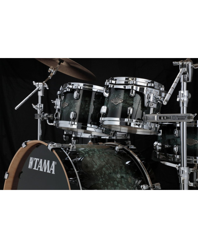 Tama MBS52RZS-MSL Starclassic Performer Shell Kit 5 pcs - Molten Steel Blue Burst/Chrome HW