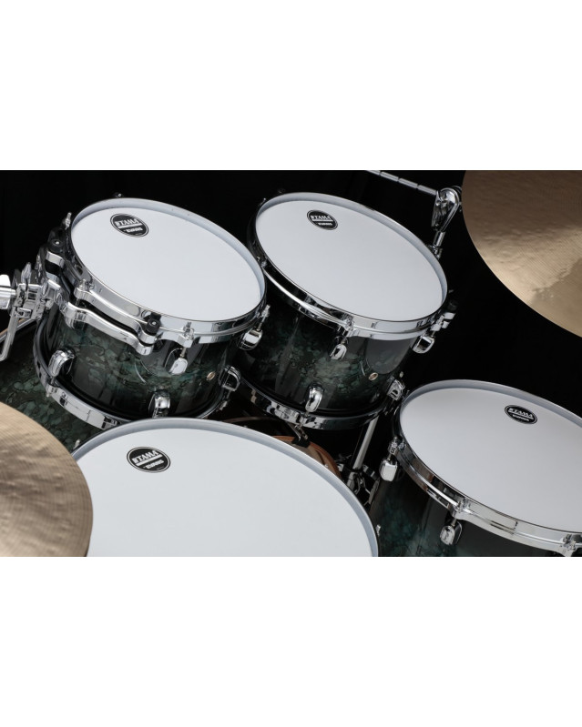 Tama MBS52RZS-MSL Starclassic Performer Shell Kit 5 pcs - Molten Steel Blue Burst/Chrome HW