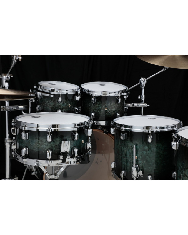 Tama MBS52RZS-MSL Starclassic Performer Shell Kit 5 pcs - Molten Steel Blue Burst/Chrome HW