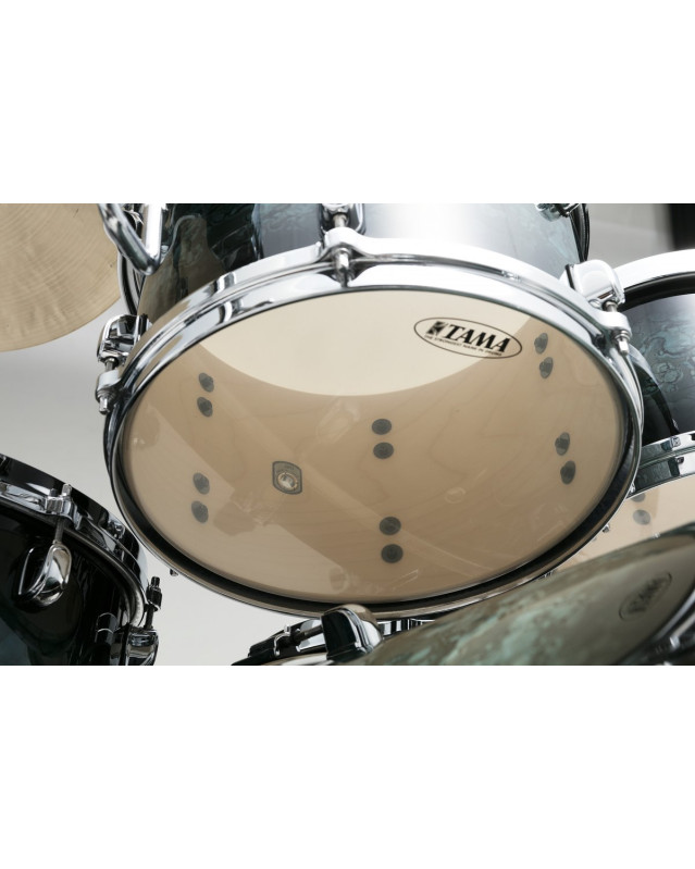 Tama MBS52RZS-MSL Starclassic Performer Shell Kit 5 pcs - Molten Steel Blue Burst/Chrome HW