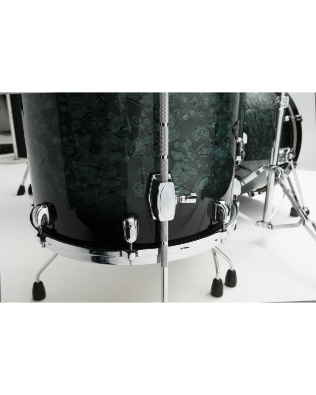 Tama MBS52RZS-MSL Starclassic Performer Shell Kit 5 pcs - Molten Steel Blue Burst/Chrome HW