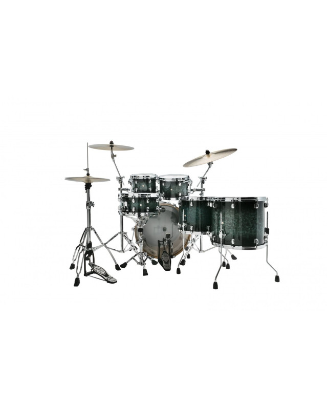 Tama MBS52RZS-MSL Starclassic Performer Shell Kit 5 pcs - Molten Steel Blue Burst/Chrome HW