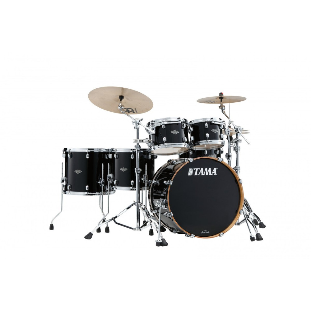 Tama MBS52RZS-PBK Starclassic Performer Shell Kit 5 pcs - Piano Black/Chrome HW