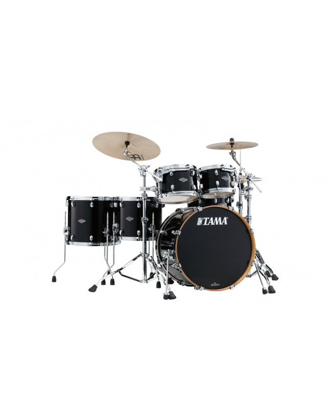 Tama MBS52RZS-PBK Starclassic Performer Shell Kit 5 pcs - Piano Black/Chrome HW