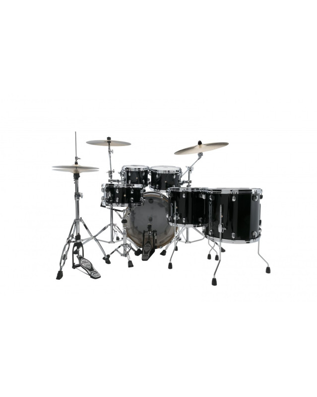 Tama MBS52RZS-PBK Starclassic Performer Shell Kit 5 pcs - Piano Black/Chrome HW
