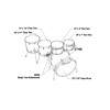 Tama MBS52RZS-PBK Starclassic Performer Shell Kit 5 pcs - Piano Black/Chrome HW