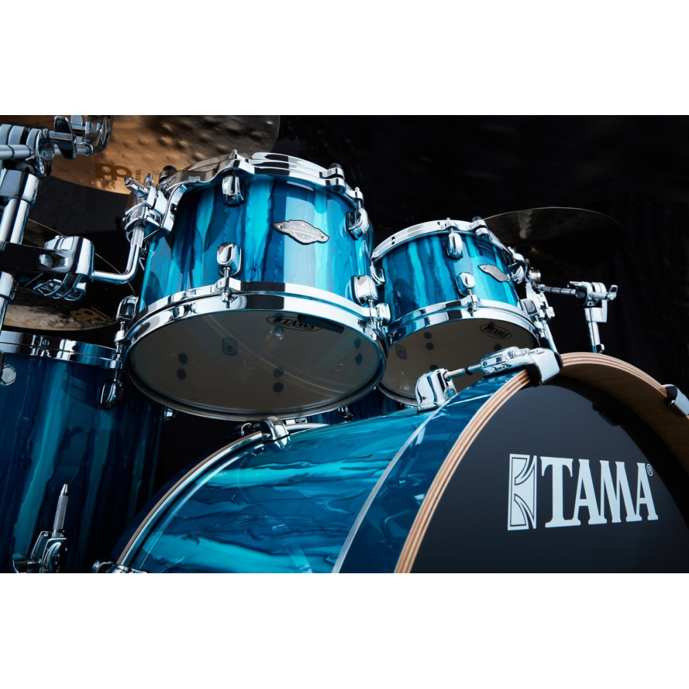 Tama MBS52RZS-SKA Starclassic Performer Shell Kit 5 pcs - Sky Blue Aurora/Chrome HW