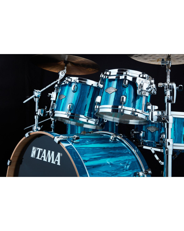 Tama MBS52RZS-SKA Starclassic Performer Shell Kit 5 pcs - Sky Blue Aurora/Chrome HW
