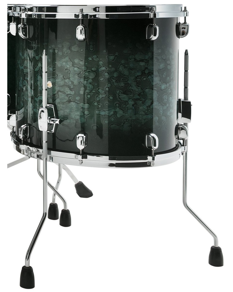Tama MBSF14D-MSL Starclassic Performer Floor Tom 14 - Molten Steel Blue Burst