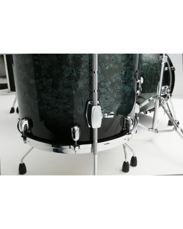 Tama MBSF14D-MSL Starclassic Performer Floor Tom 14 - Molten Steel Blue Burst