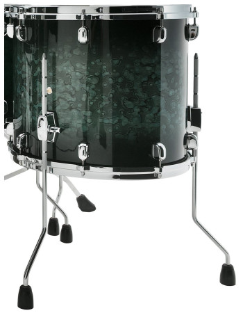 Tama MBSF18D-MSL Starclassic Performer Floor Tom 18 - Molten Steel Blue Burst