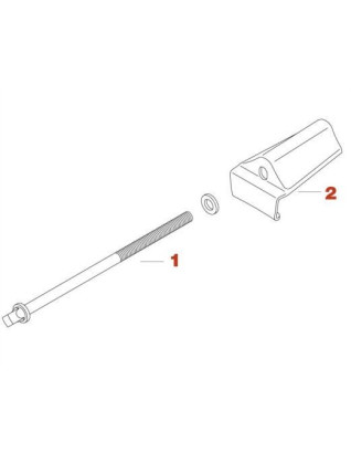 Tama MCH10CLJ Claw Hook & Tension Bolt Assembly