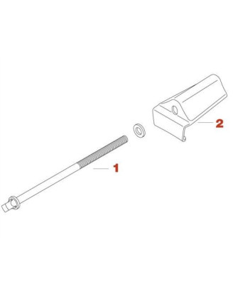 Tama MCH10CLJ Claw Hook & Tension Bolt Assembly
