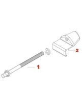 Tama MCHIPBNC Claw Hook & Tension Bolt 86mm for Imperialstar (2023~(IP Model) - Black Nickel