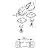 Tama MCHL5S Tuning Lug for Superstar/S.L.P. Snare Drums - 5,5
