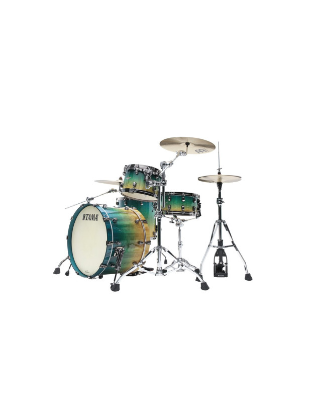 Tama ME32CZBS-VMMF Starclassic Maple Exotic Shell Kit 3 pcs - Marine Shoreline Movingui Fade/Black Nickel HW