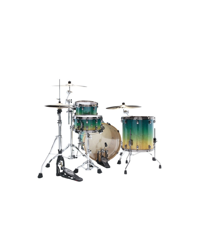 Tama ME32CZBS-VMMF Starclassic Maple Exotic Shell Kit 3 pcs - Marine Shoreline Movingui Fade/Black Nickel HW