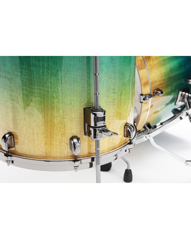 Tama ME32CZBS-VMMF Starclassic Maple Exotic Shell Kit 3 pcs - Marine Shoreline Movingui Fade/Black Nickel HW